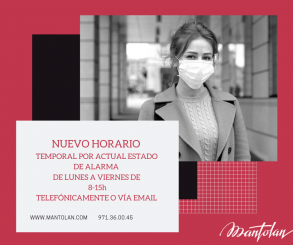 Horario especial