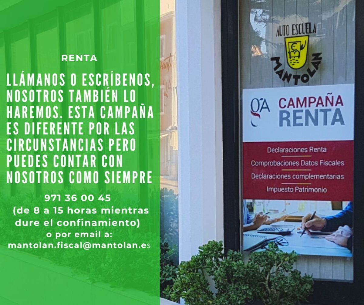 Campaña Renta Menorca