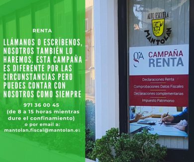 Campaña Renta Menorca