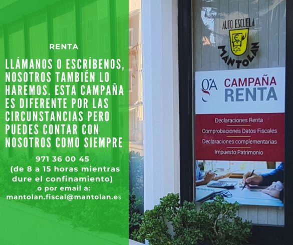 Campaña Renta Menorca