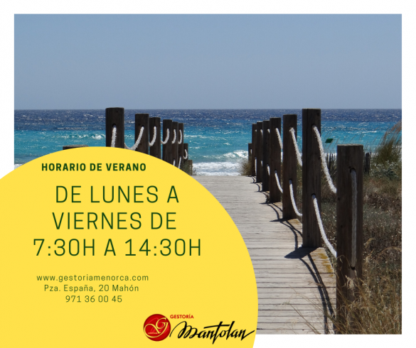Horario verano