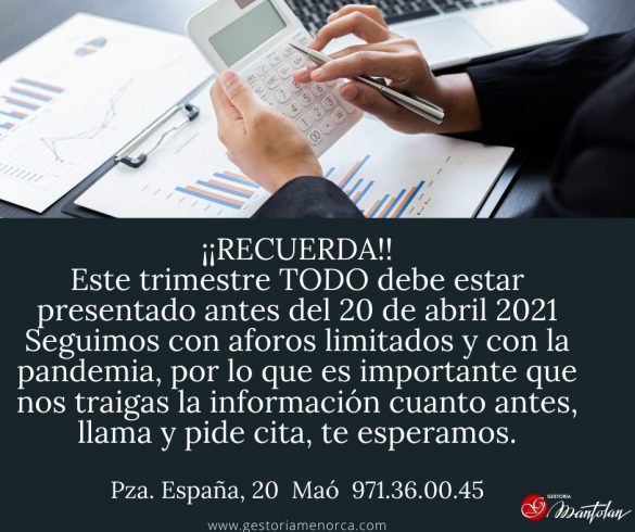 Asesoramiento fiscal Menorca