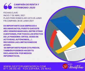 Campaña Renta y Patrimonio 2020