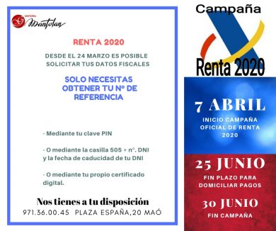 Campaña Renta Menorca