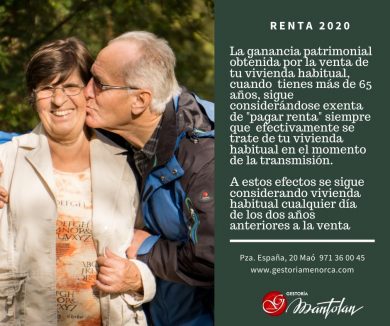 Campaña Renta Menorca
