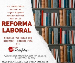 Asesoría laboral Menorca