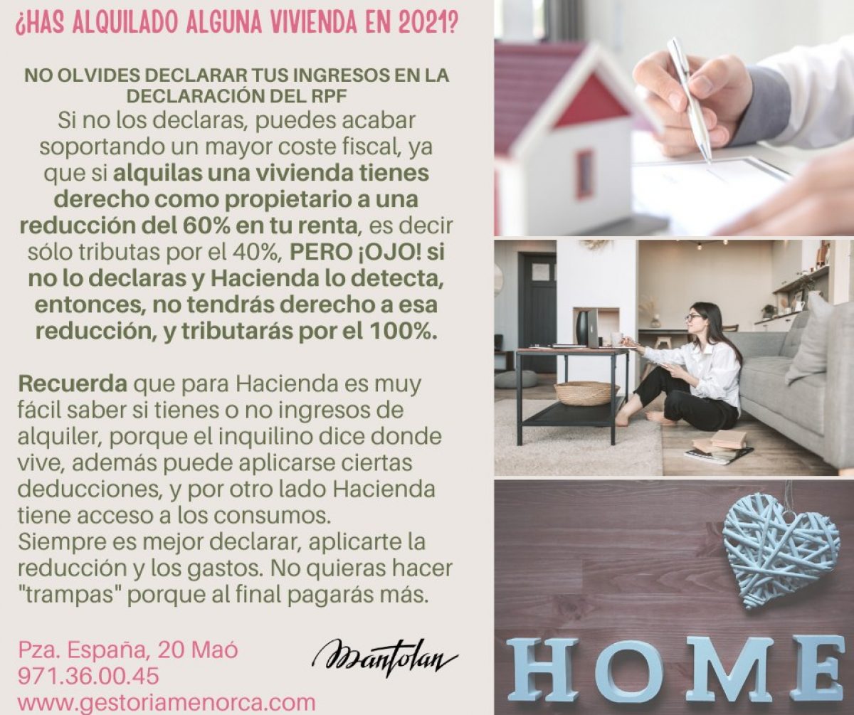 Asesoría fiscal Maó