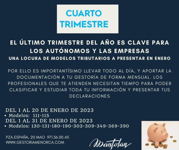 Asesoría fiscal Menorca