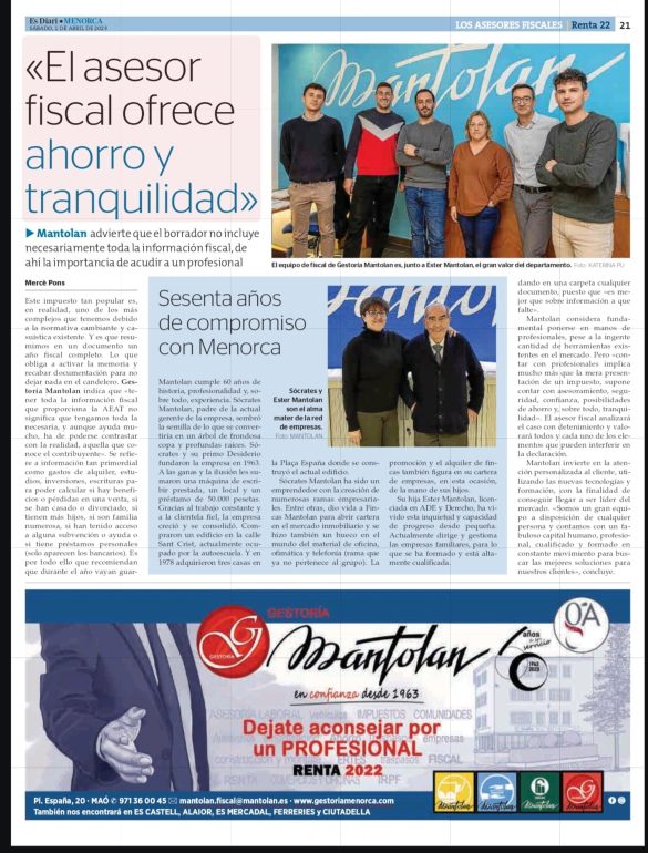 Gestoría Mantolan