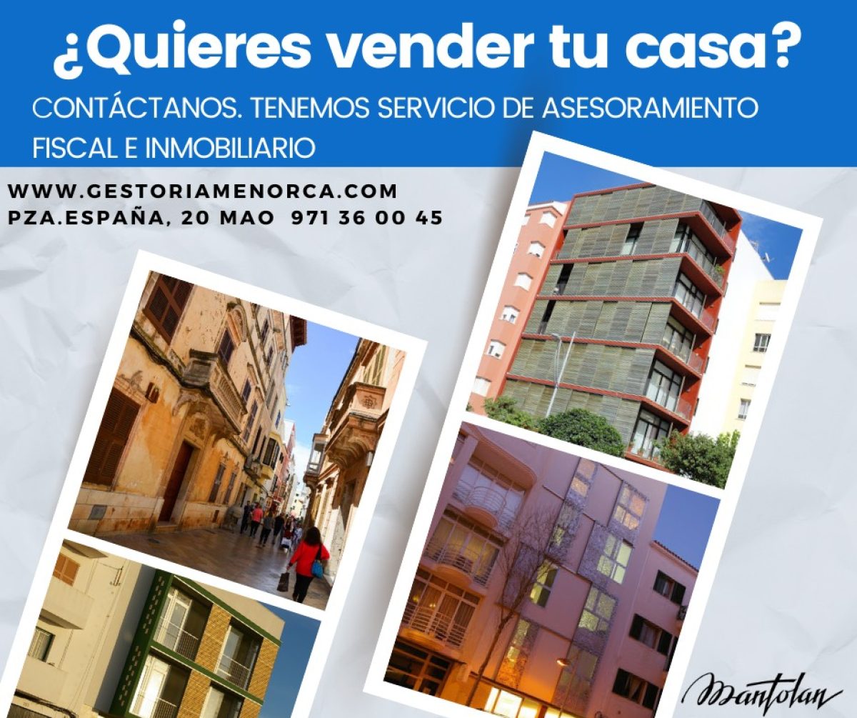 Asesoría inmobiliaria Menorca