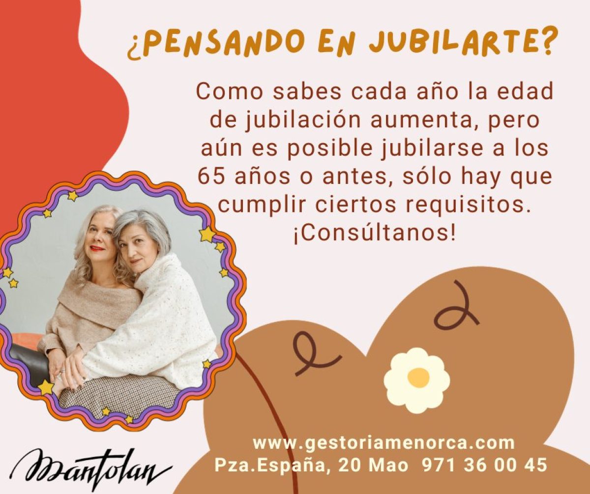 Jubilación Menorca