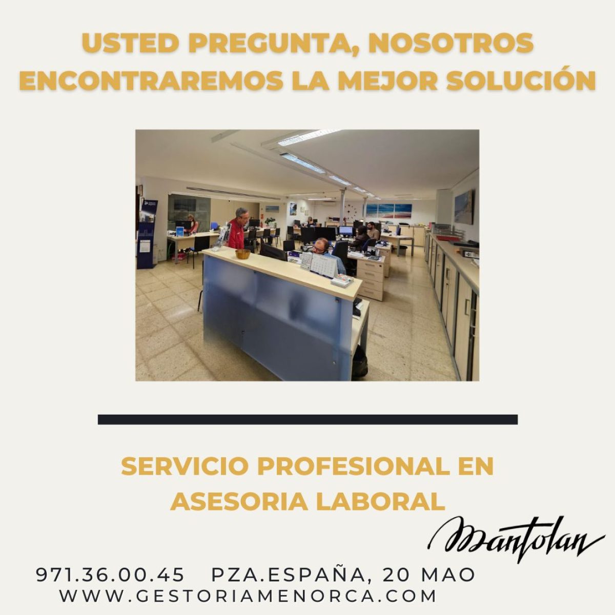 Asesoría laboral Menorca