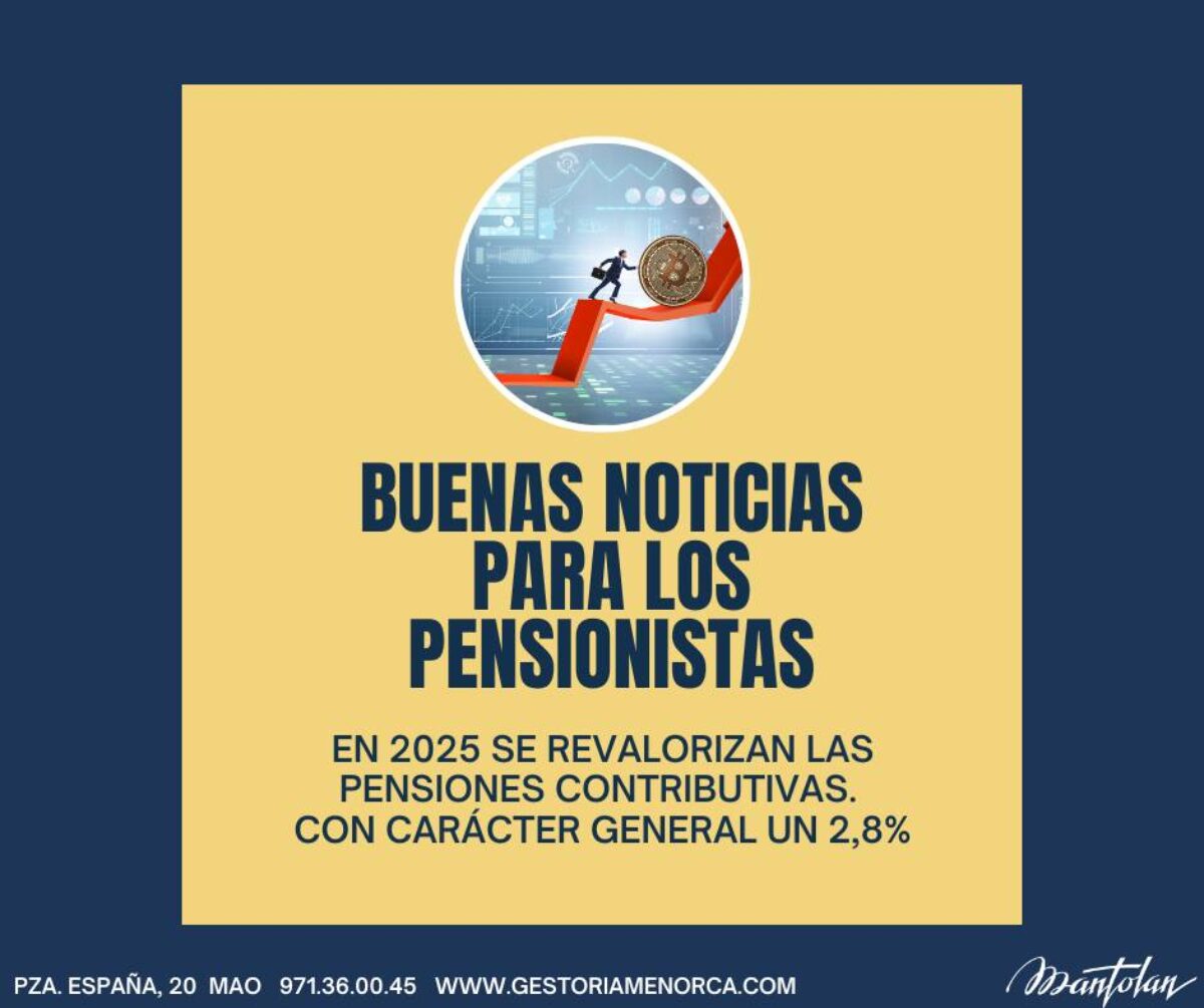 Pensiones Menorca