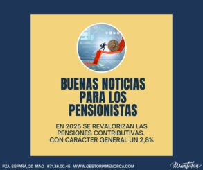 Pensiones Menorca