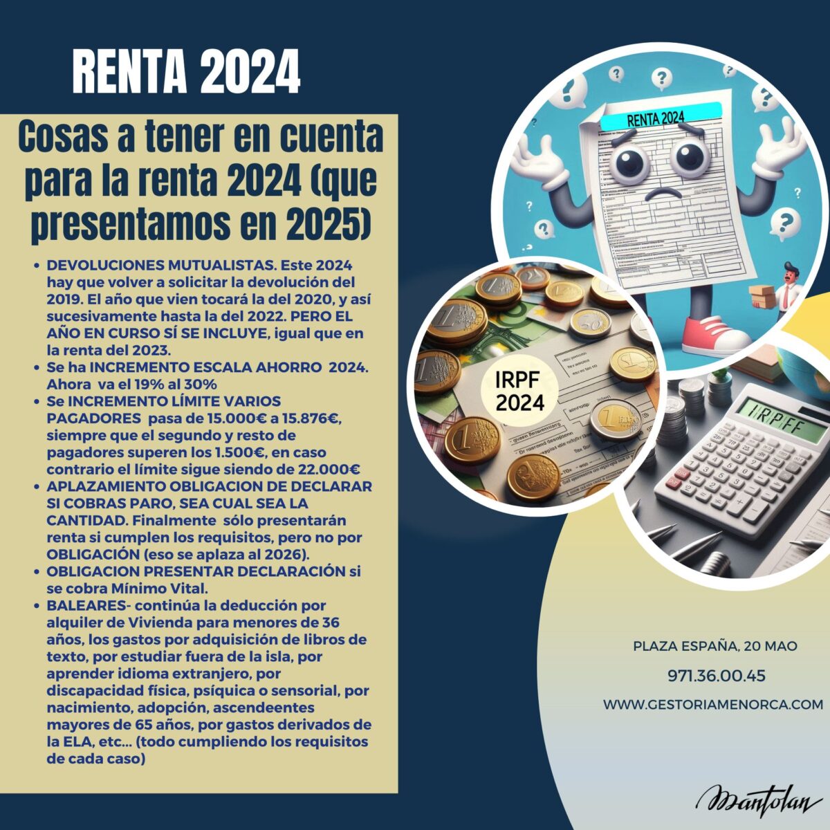 Campaña Renta Menorca