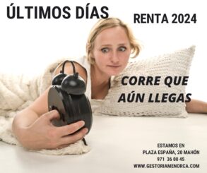 Renta 2024 Menorca